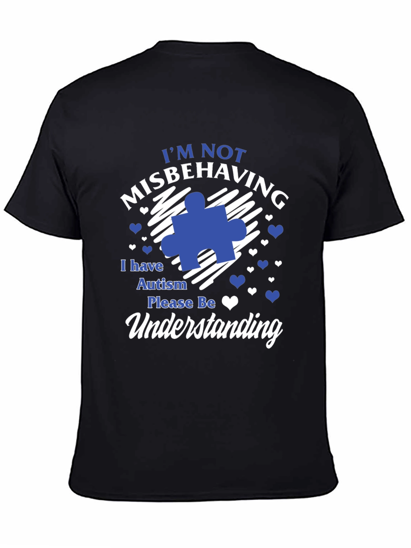 Autism Awareness T-Shirt Misbehaving Understanding