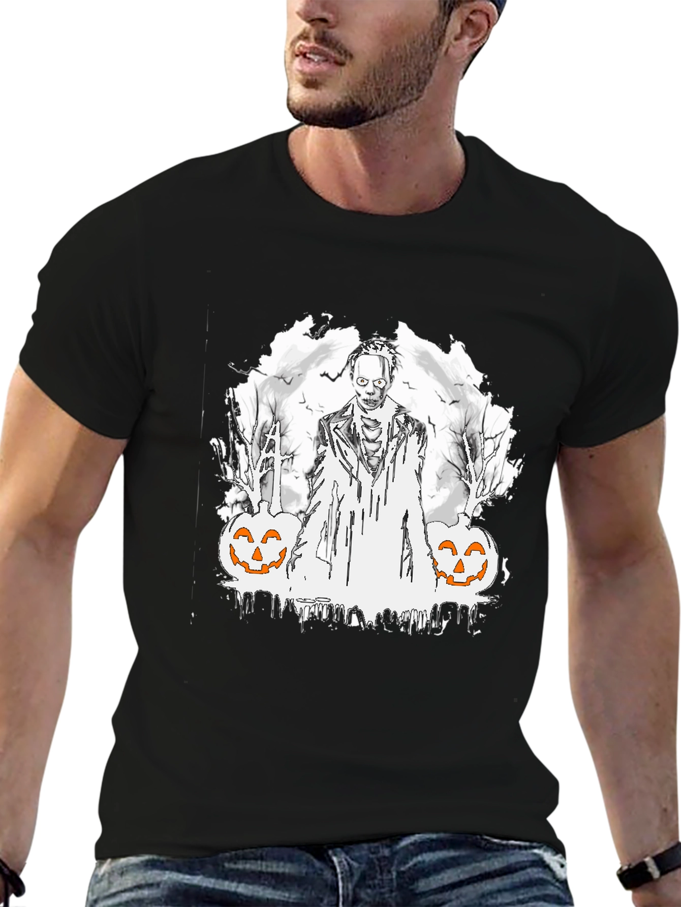 Halloween Horror Graphic Tee