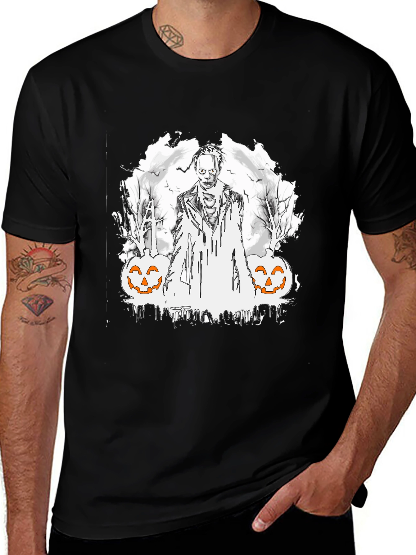 Halloween Horror Graphic Tee