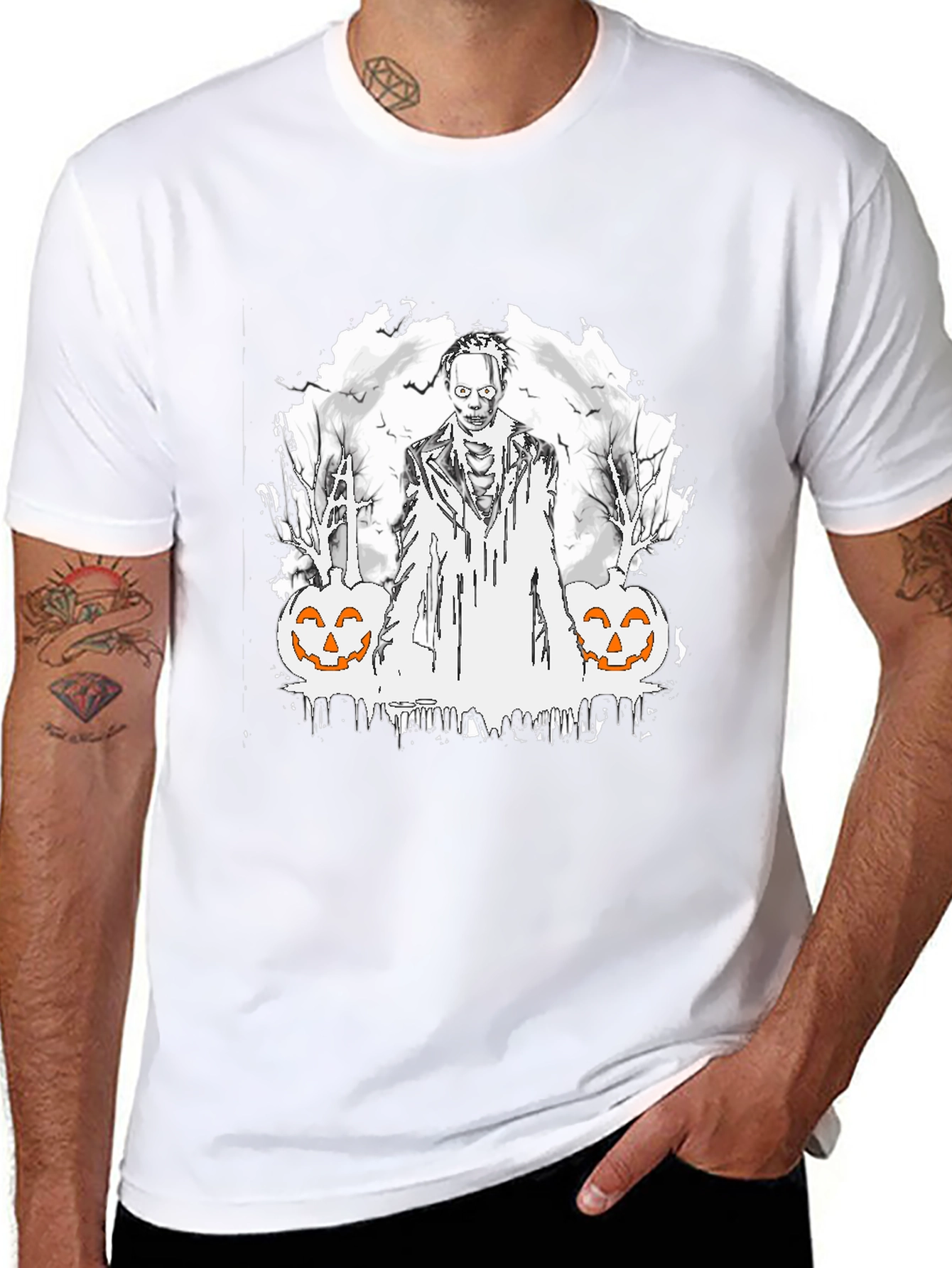 Halloween Horror Graphic Tee