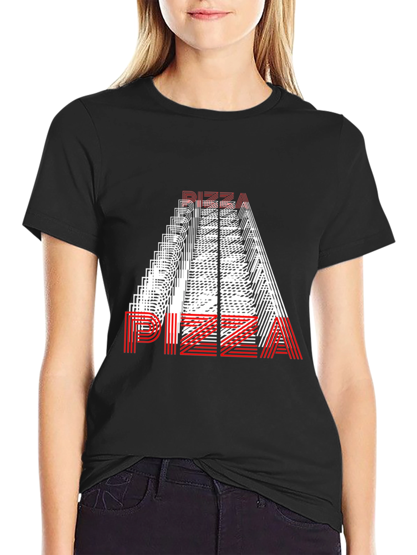 Pizza Graphic T-Shirt - Fun Foodie Apparel