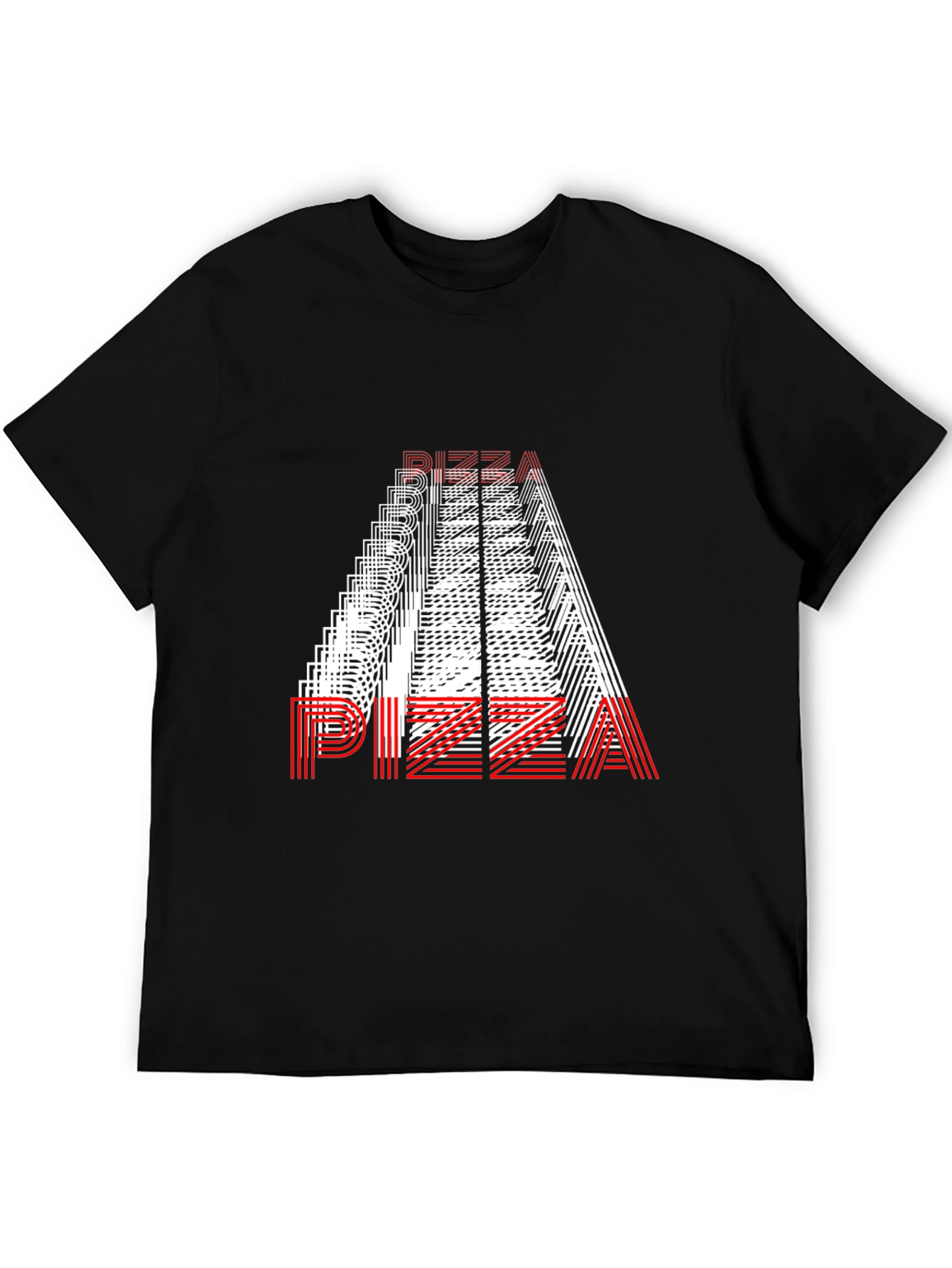 Pizza Graphic T-Shirt - Fun Foodie Apparel