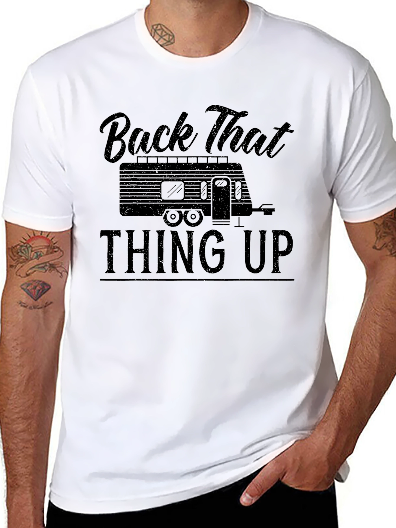 Back That Thing Up Camping T-Shirt