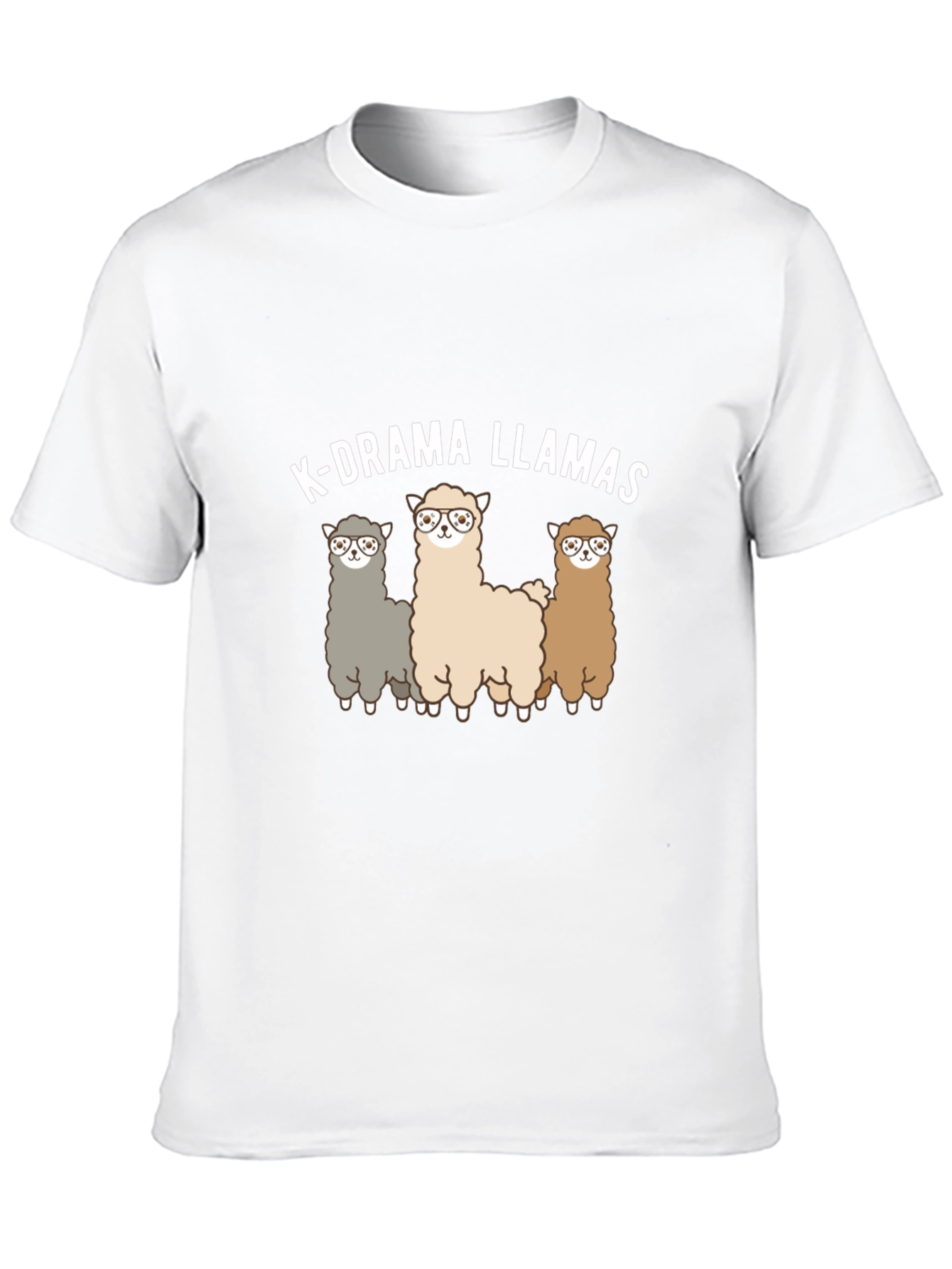 K-Drama Llamas Graphic T-Shirt