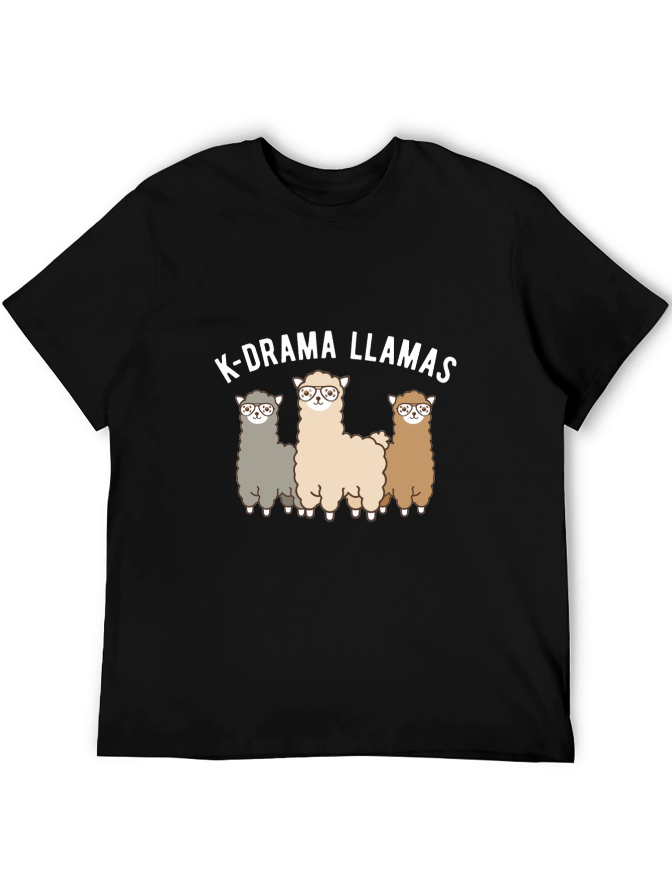 K-Drama Llamas Graphic T-Shirt