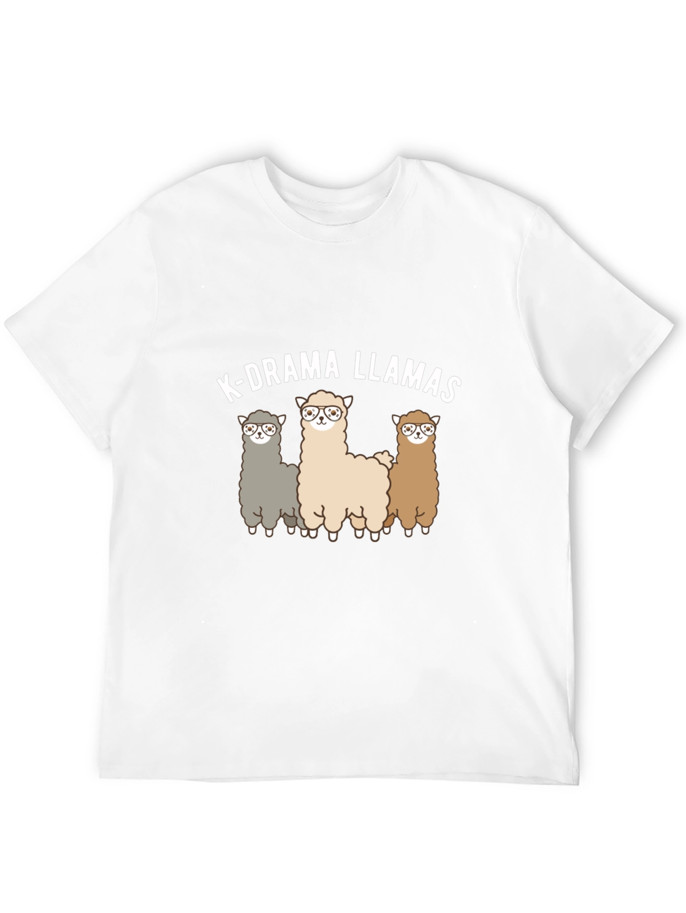 K-Drama Llamas Graphic T-Shirt