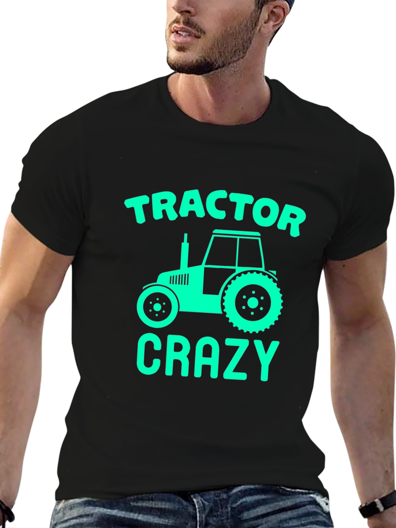 Tractor Crazy Graphic T-Shirt