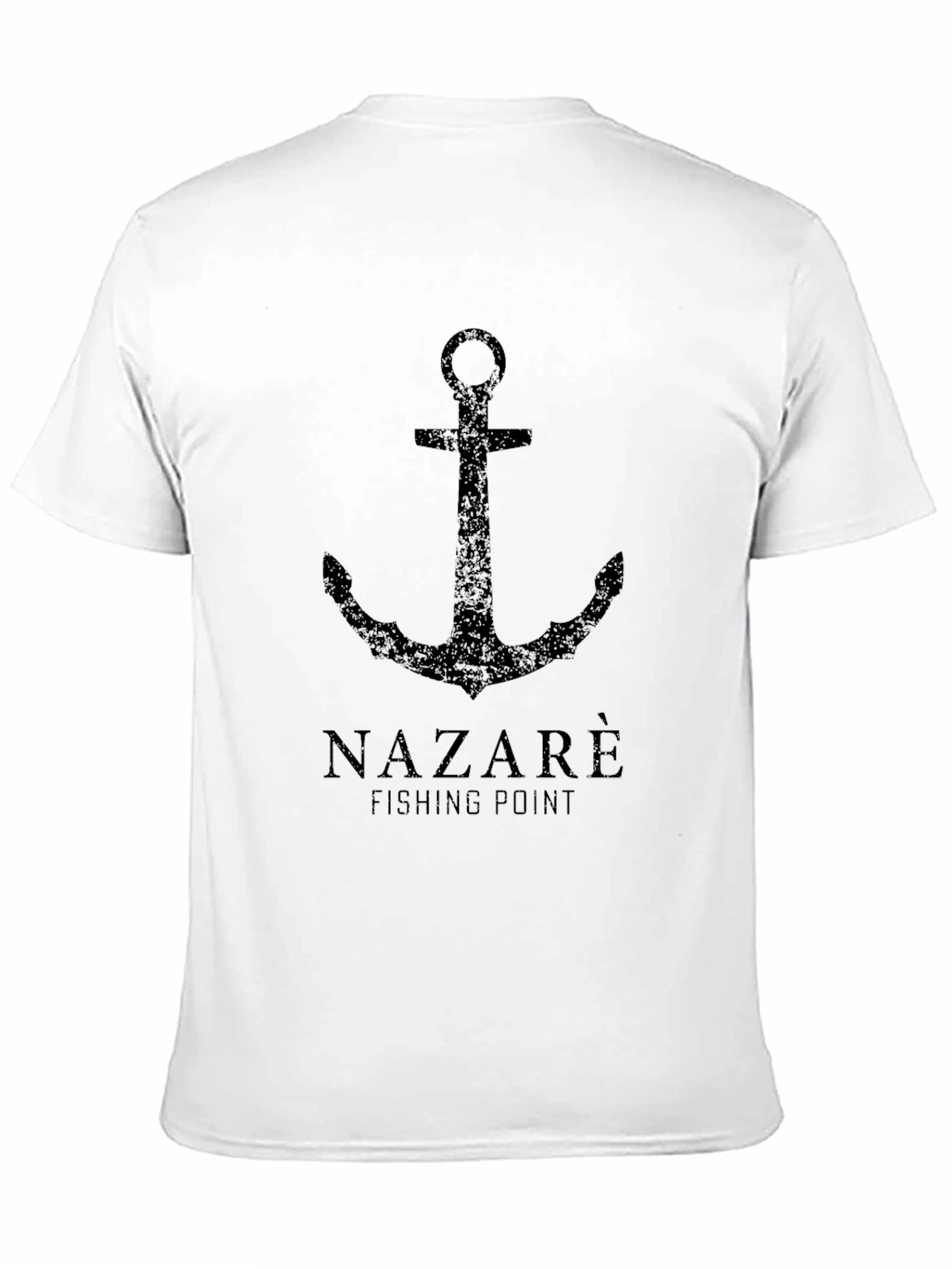 Nazaré Fishing Point Anchor Graphic T-Shirt
