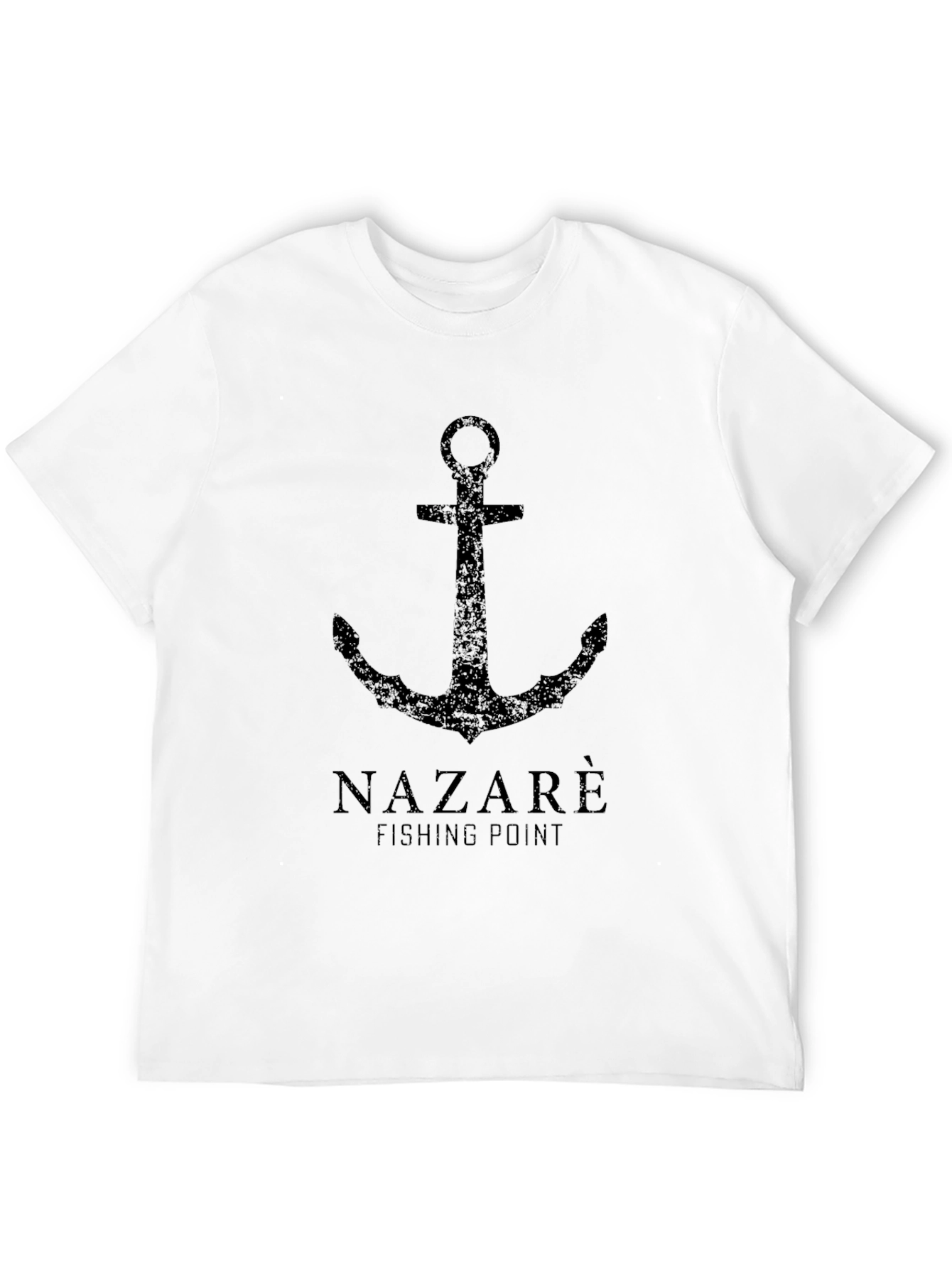 Nazaré Fishing Point Anchor Graphic T-Shirt