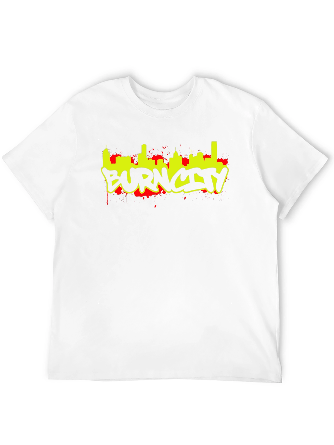 Burn City Graphic Tee - Urban Style
