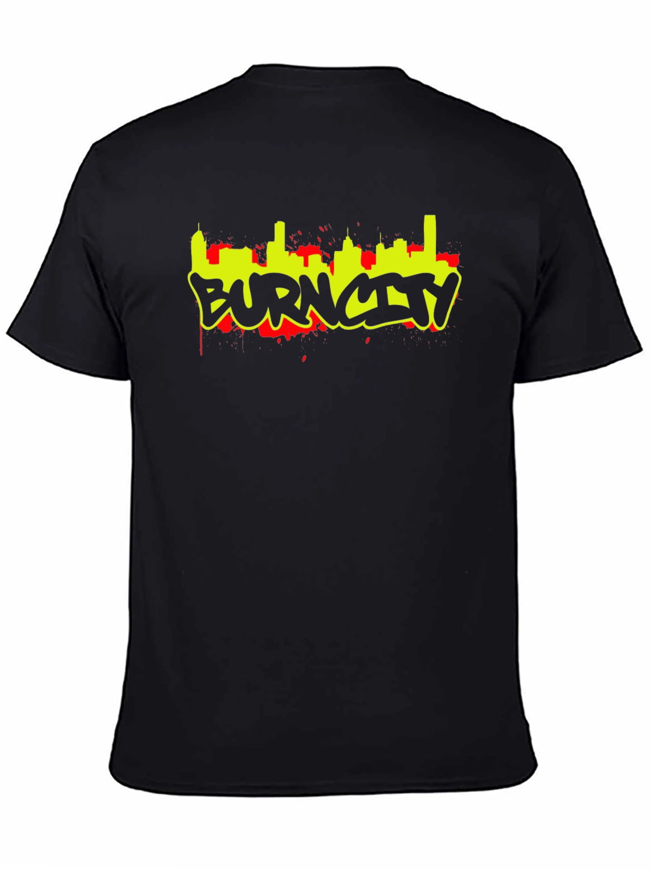 Burn City Graphic Tee - Urban Style