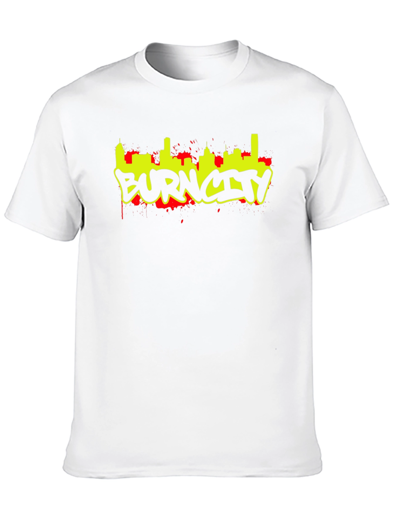Burn City Graphic Tee - Urban Style