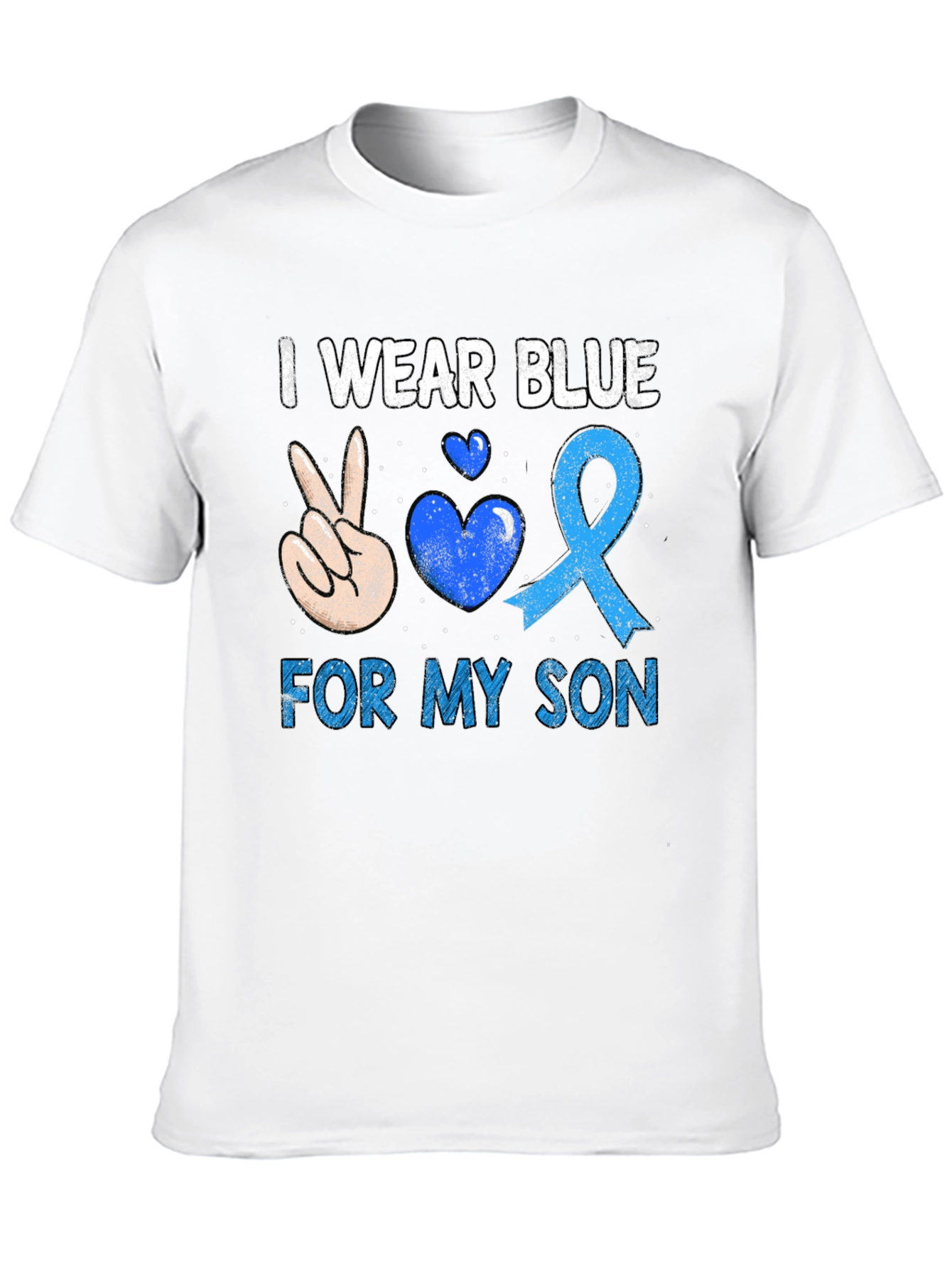 I Wear Blue For My Son T-Shirt