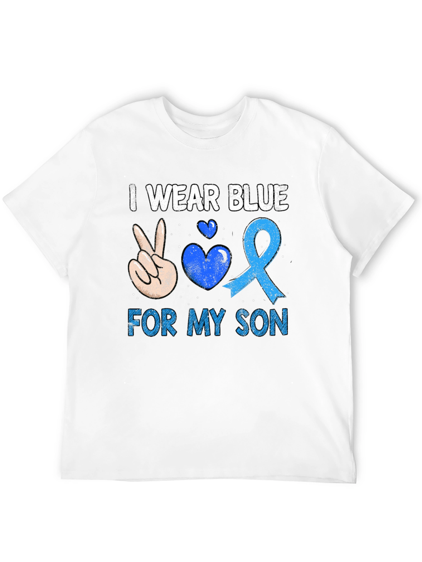 I Wear Blue For My Son T-Shirt