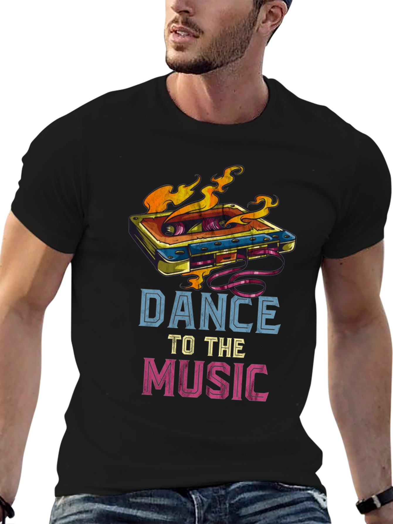 Dance to the Music Graphic Tee