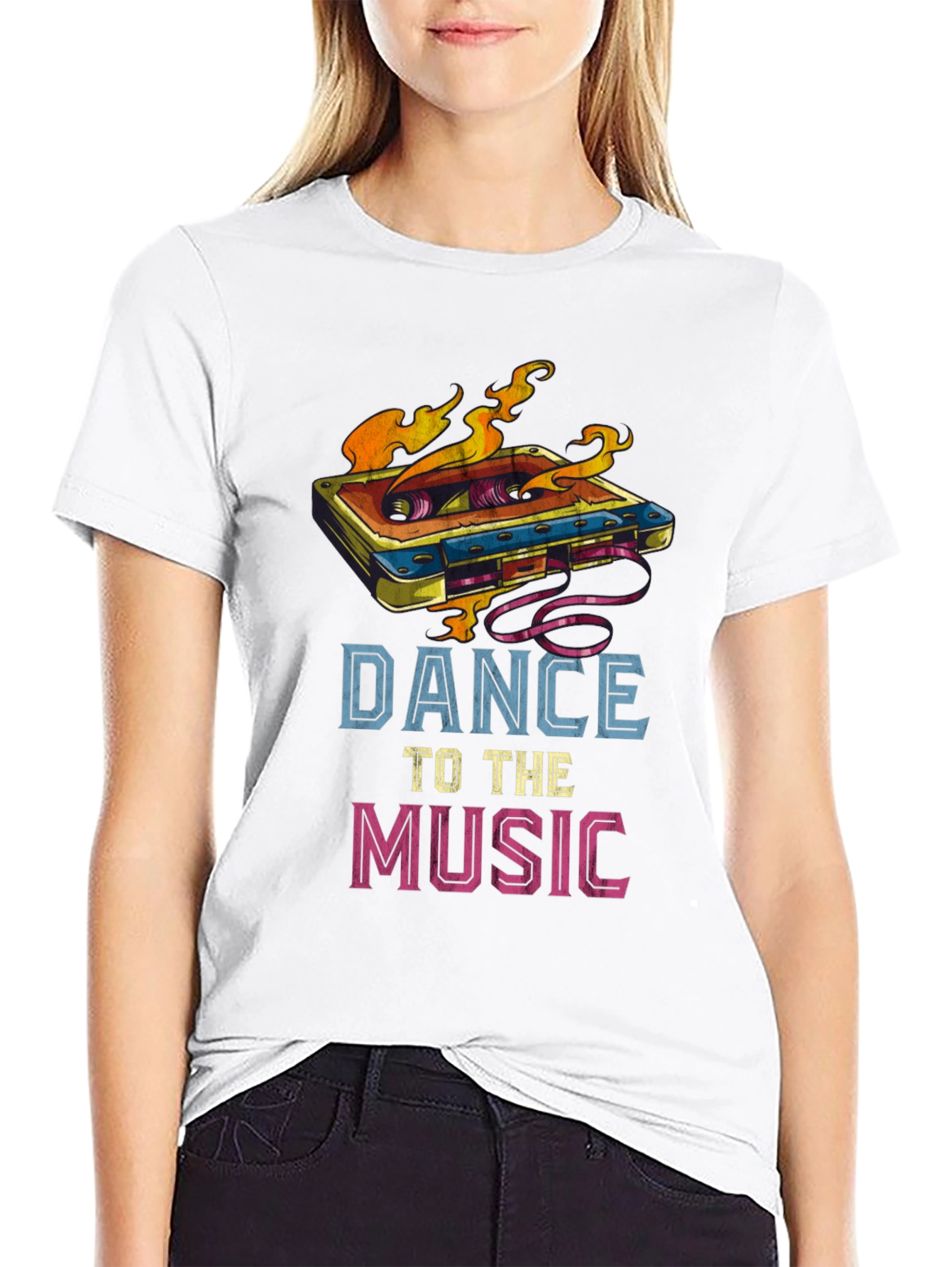 Dance to the Music Graphic Tee