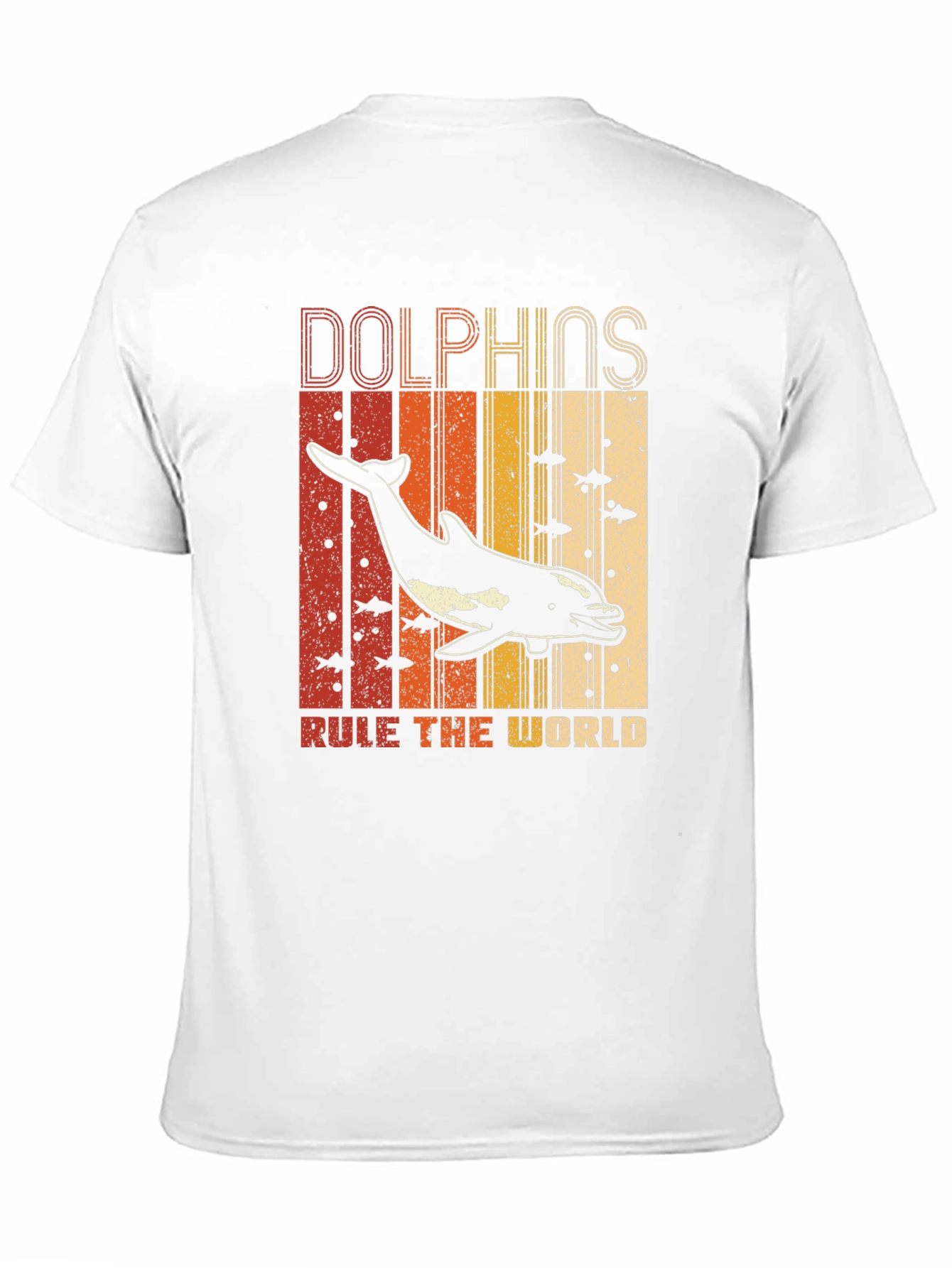 Dolphins Rule The World Graphic T-Shirt