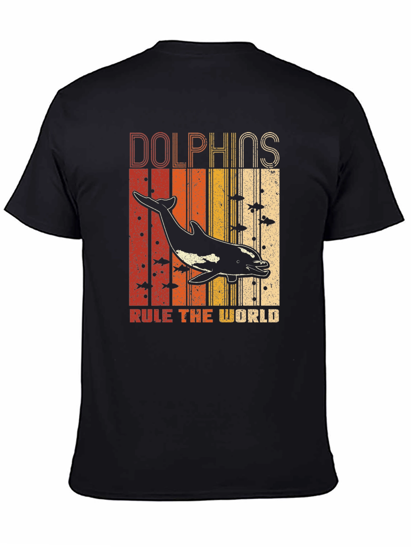Dolphins Rule The World Graphic T-Shirt