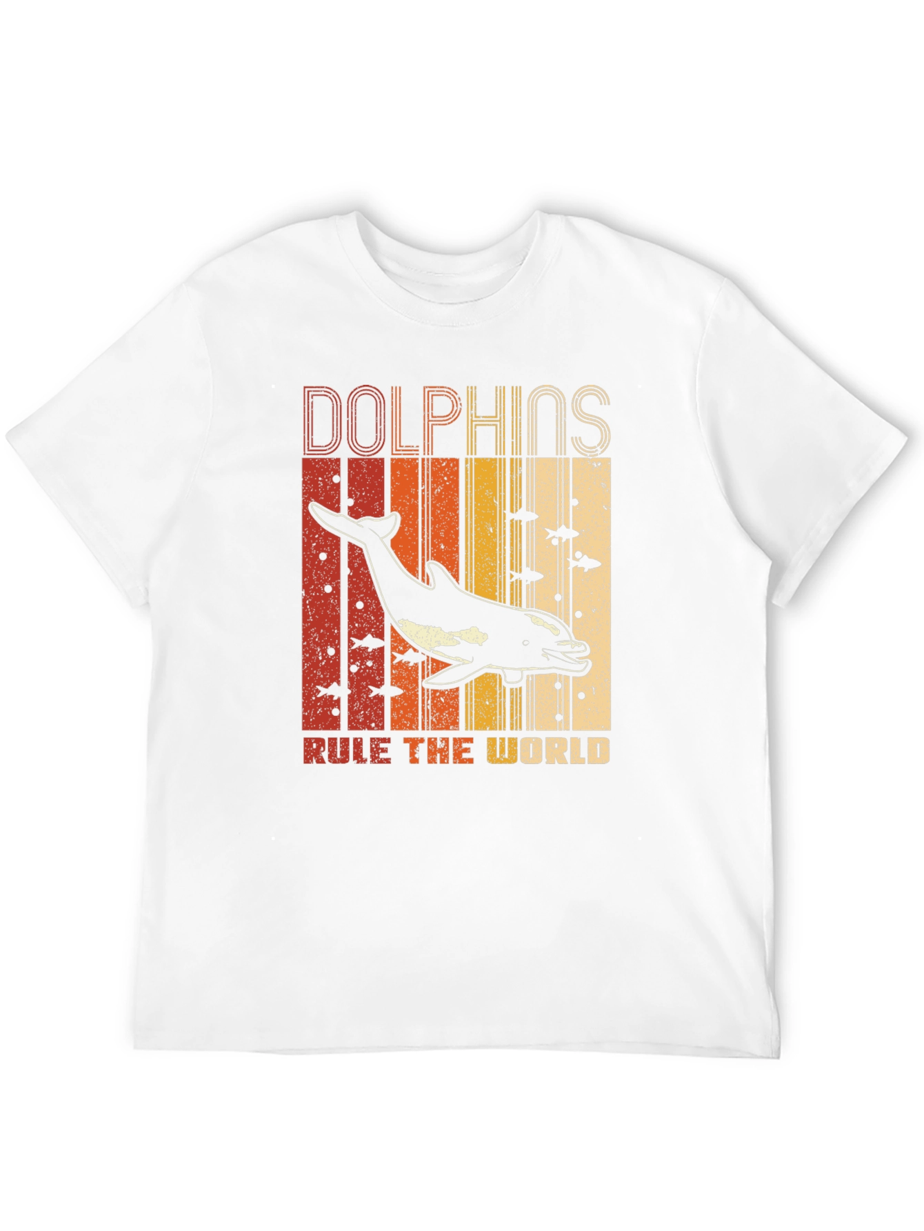 Dolphins Rule The World Graphic T-Shirt