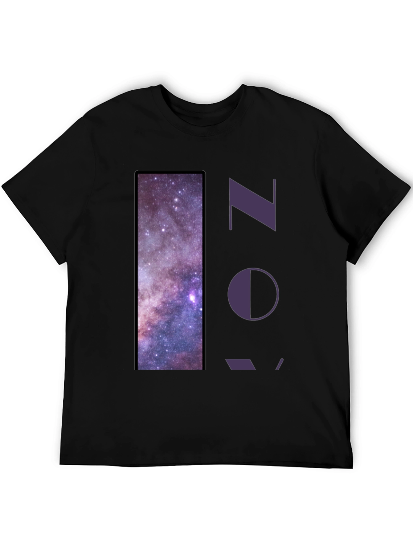 Nebula Print Graphic Tee - Stylish Unisex T-Shirt