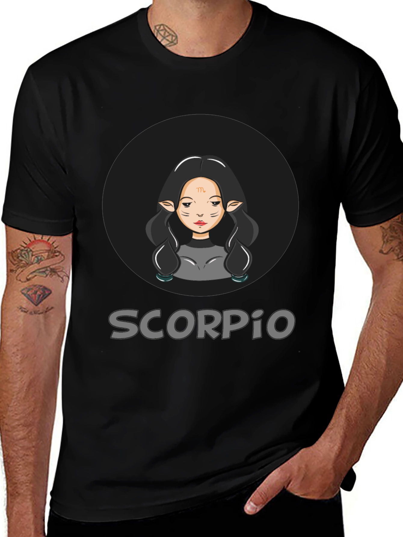 Scorpio Zodiac Graphic T-Shirt