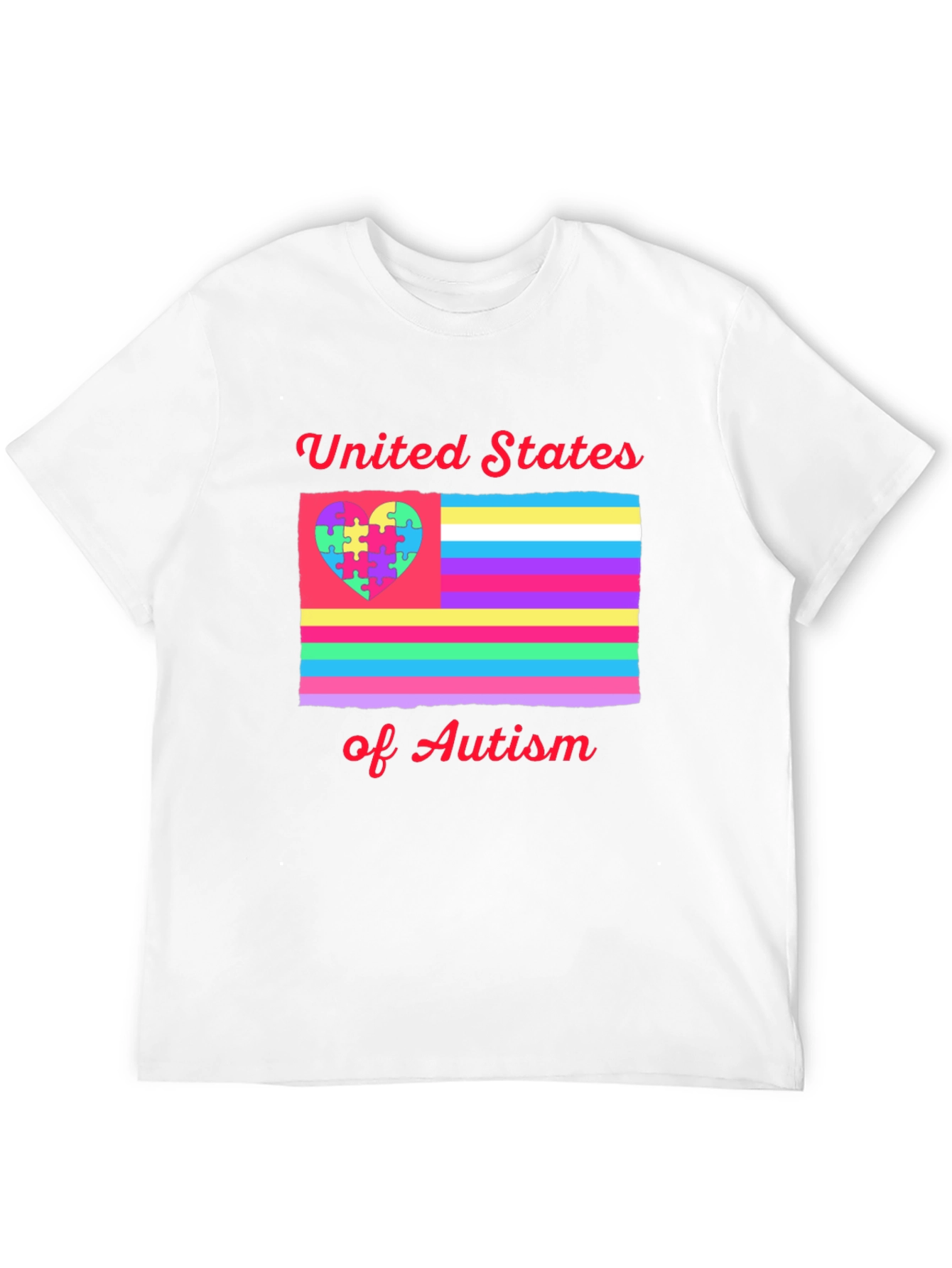 United States of Autism Pride T-Shirt