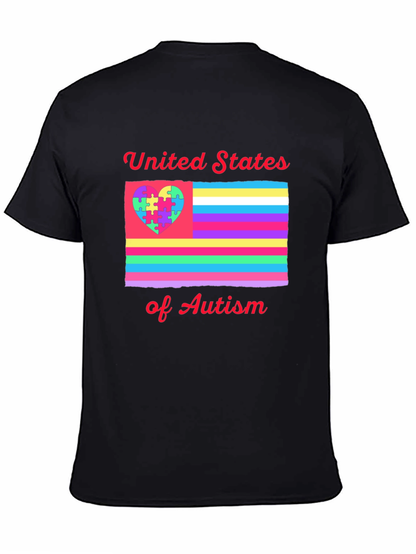 United States of Autism Pride T-Shirt