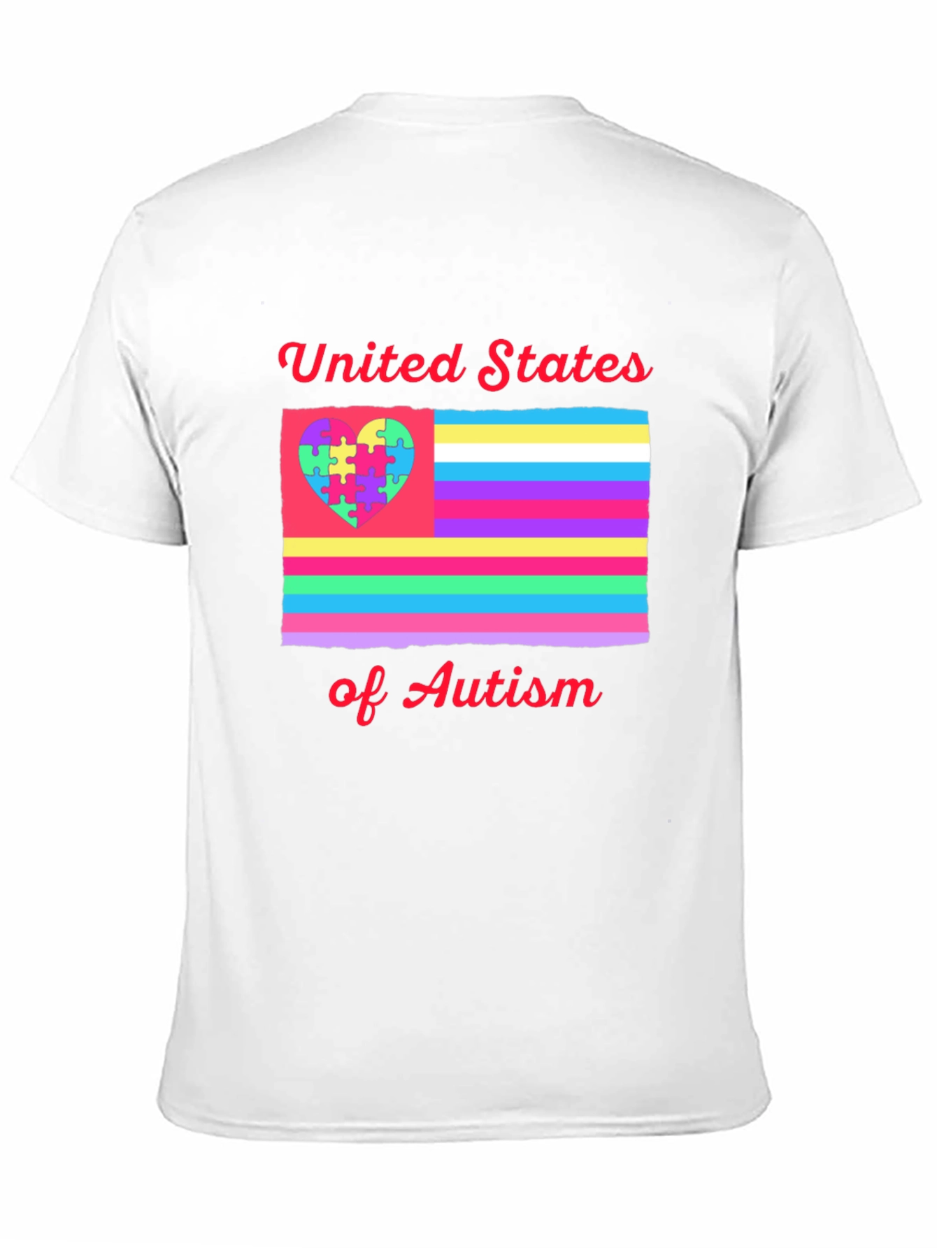 United States of Autism Pride T-Shirt