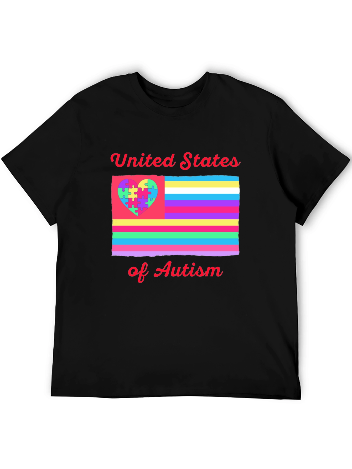United States of Autism Pride T-Shirt