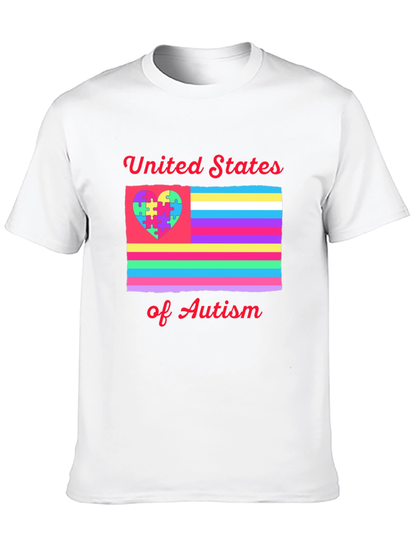 United States of Autism Pride T-Shirt