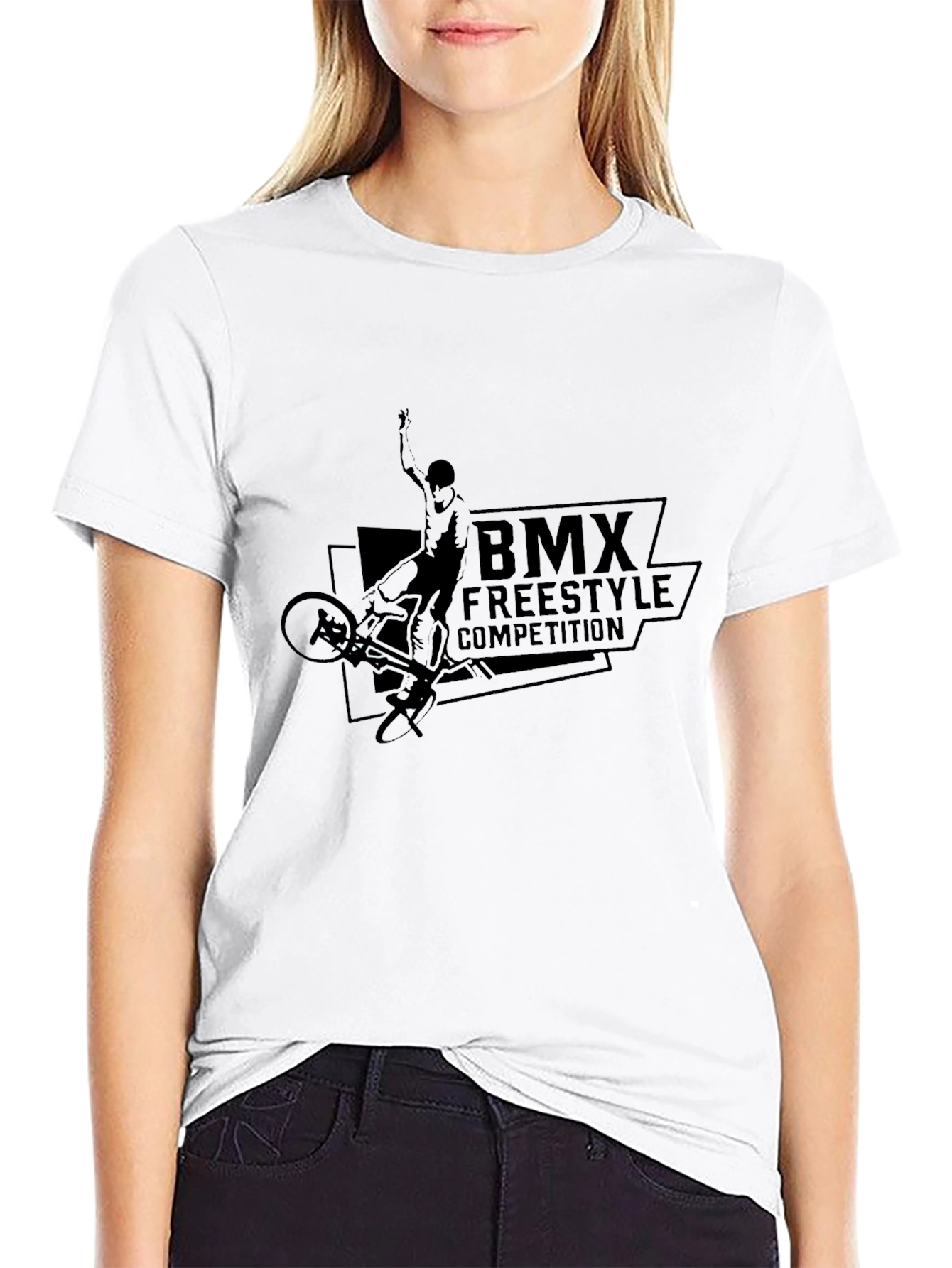 BMX Freestyle Competition Graphic T-Shirt