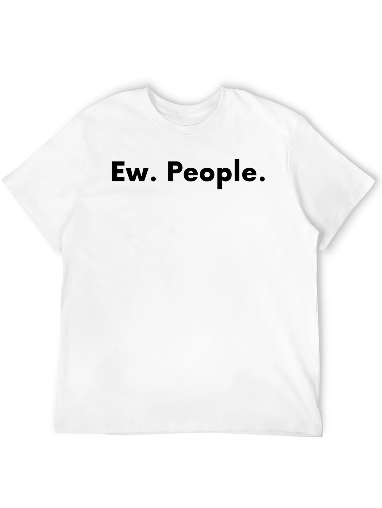 Ew People Black T-Shirt