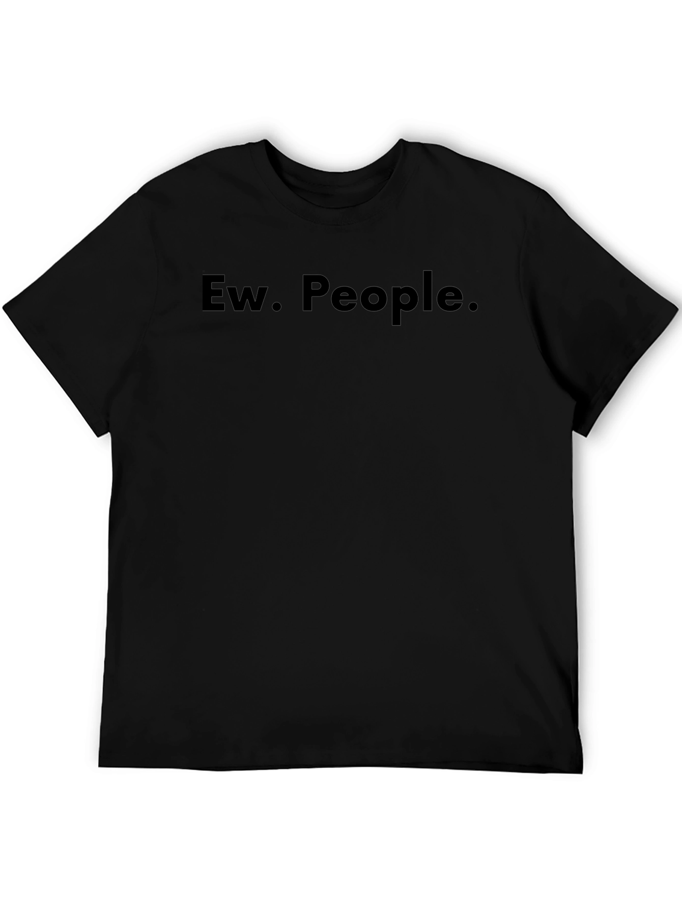 Ew People Black T-Shirt