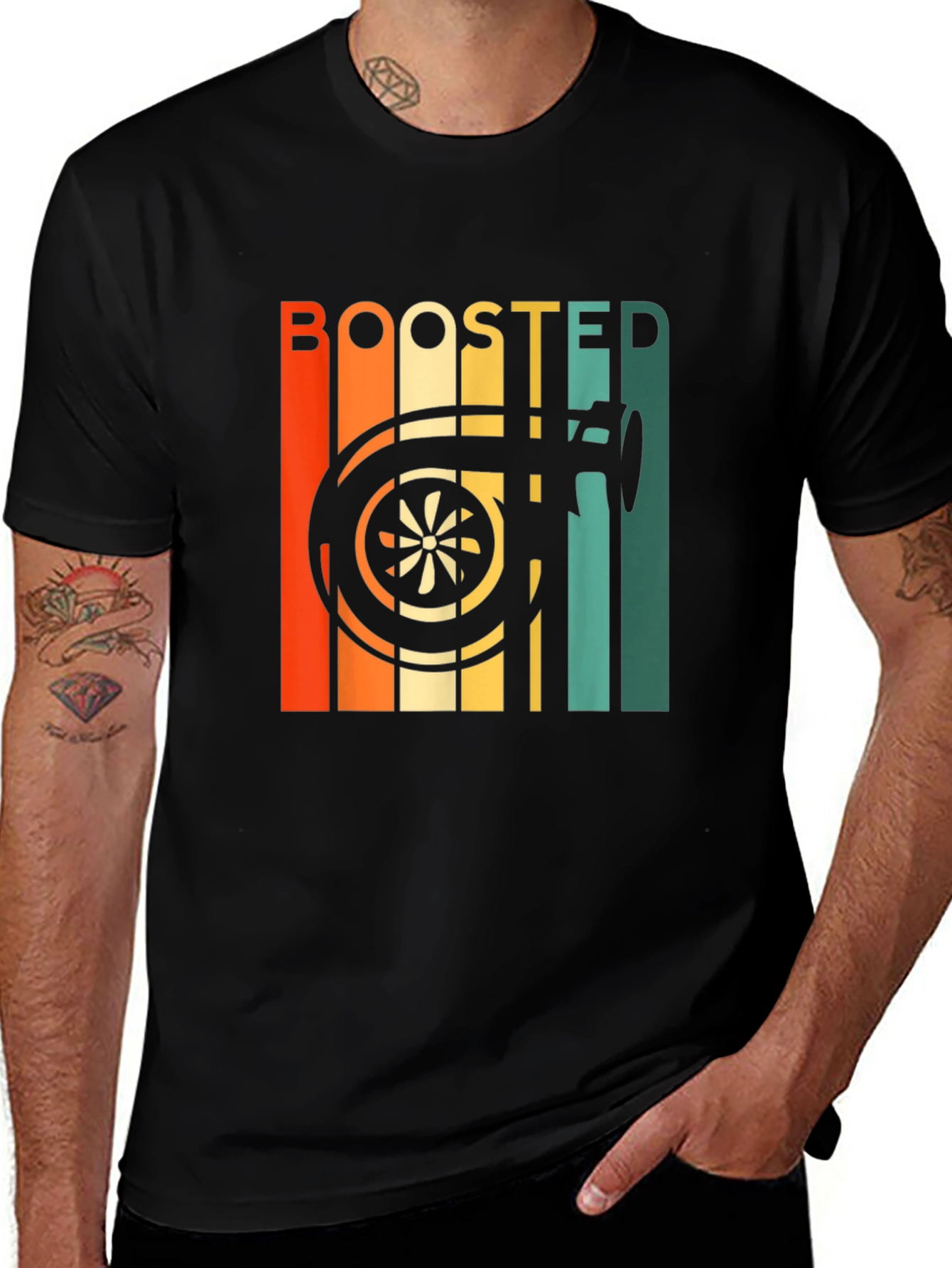 Boosted Turbo T-Shirt - Automotive Enthusiast Style