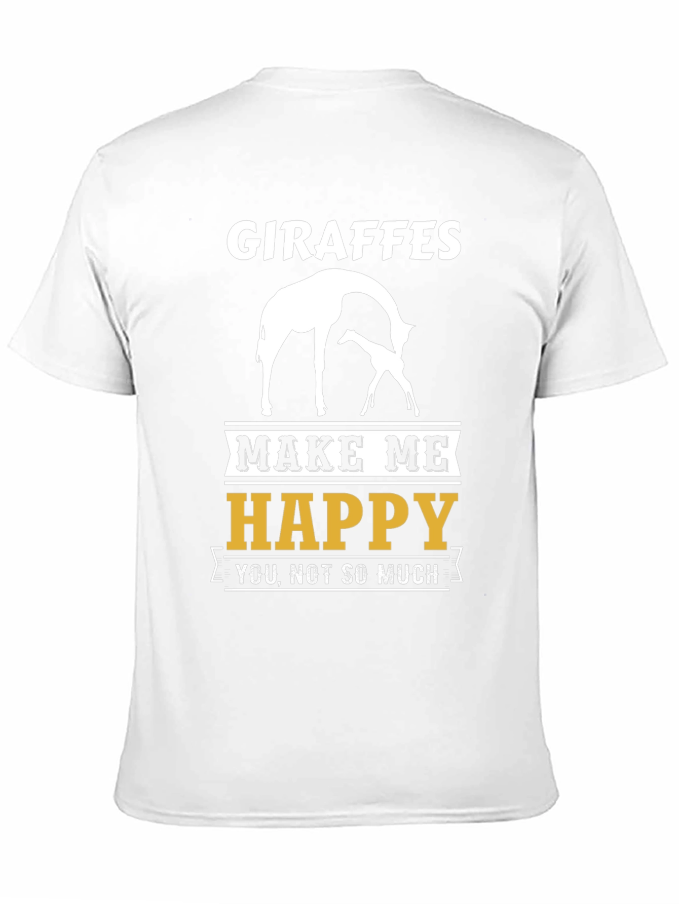 Giraffes Make Me Happy T-Shirt