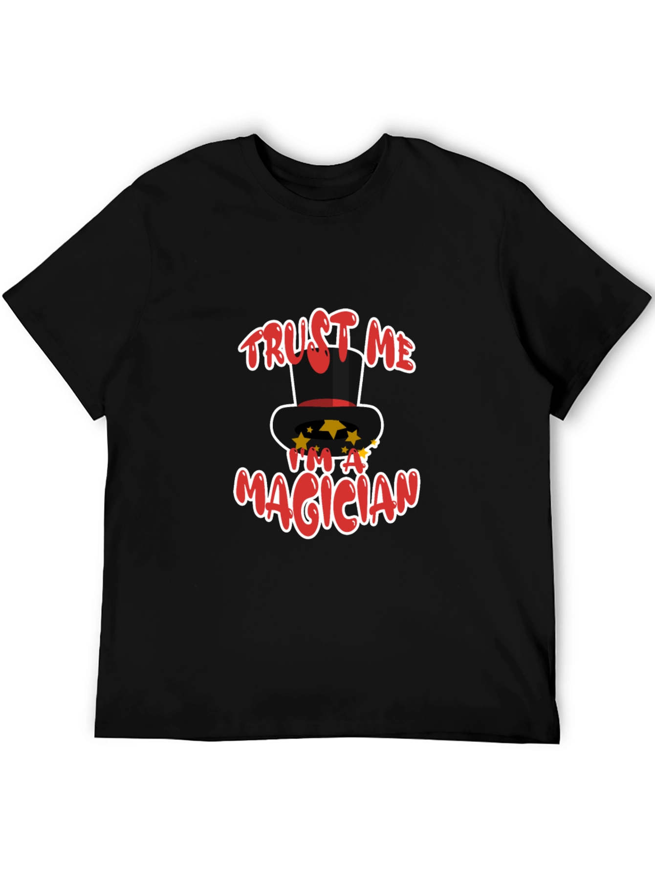Trust Me Im a Magician T-Shirt Black