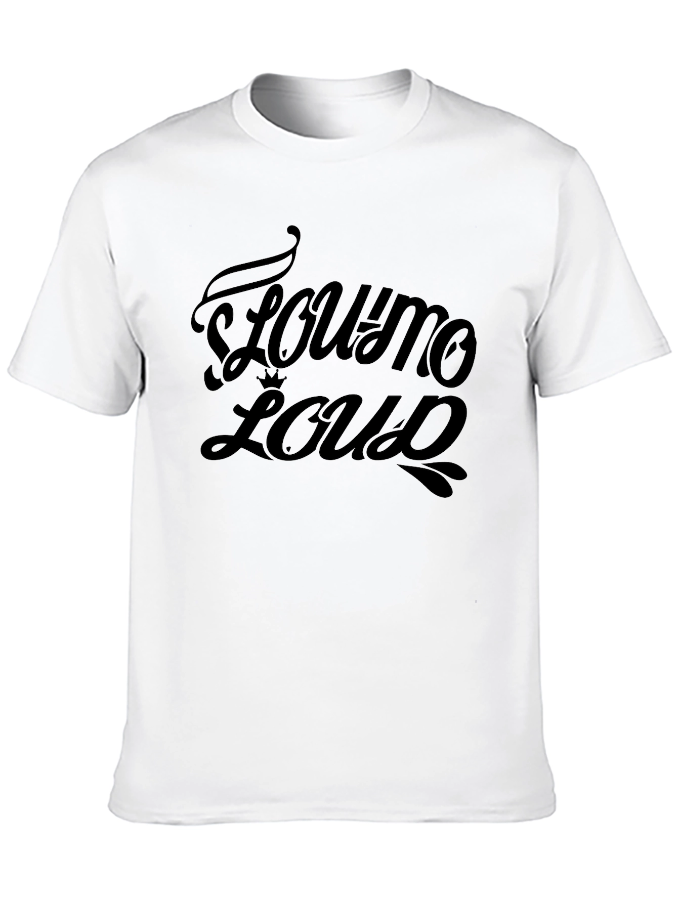 Towno Loud Graphic Tee - Black