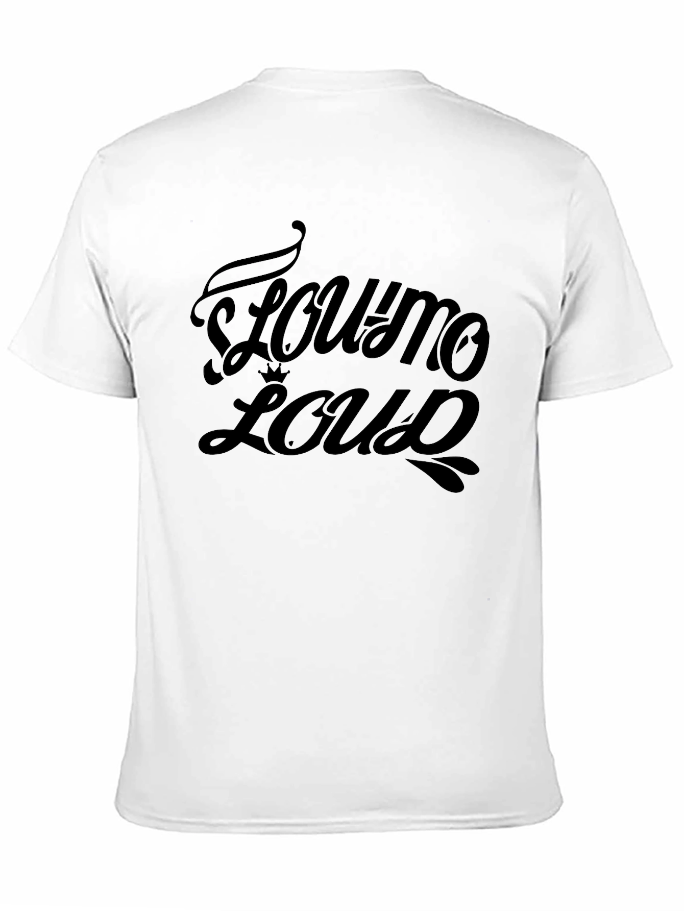 Towno Loud Graphic Tee - Black