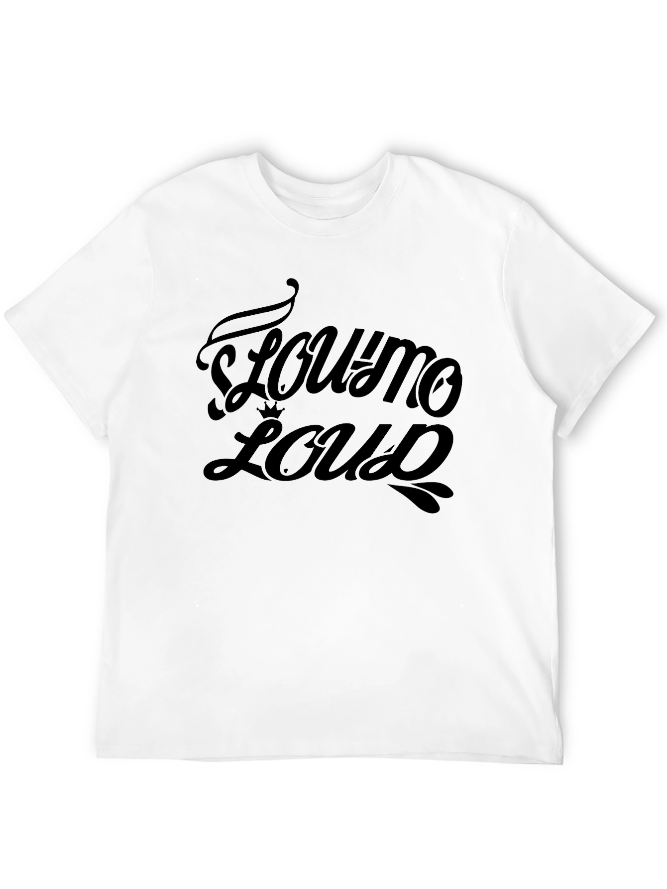 Towno Loud Graphic Tee - Black