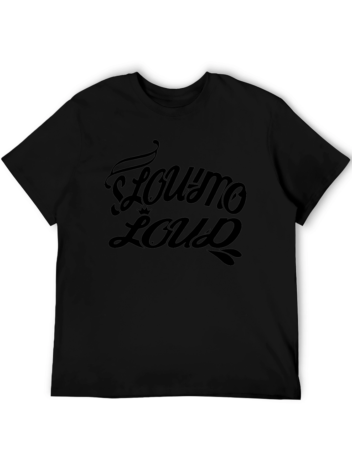Towno Loud Graphic Tee - Black