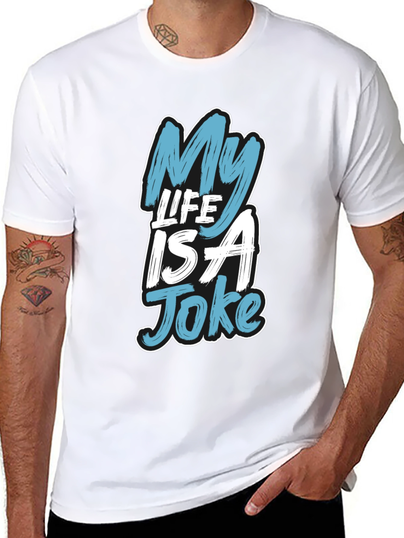 My Life Is a Joke Graphic T-Shirt