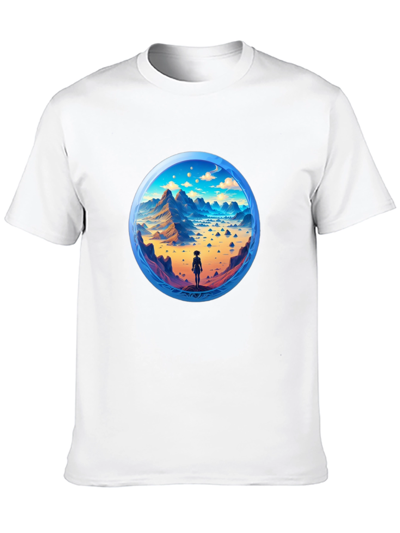 Mountain Horizon Black T-Shirt