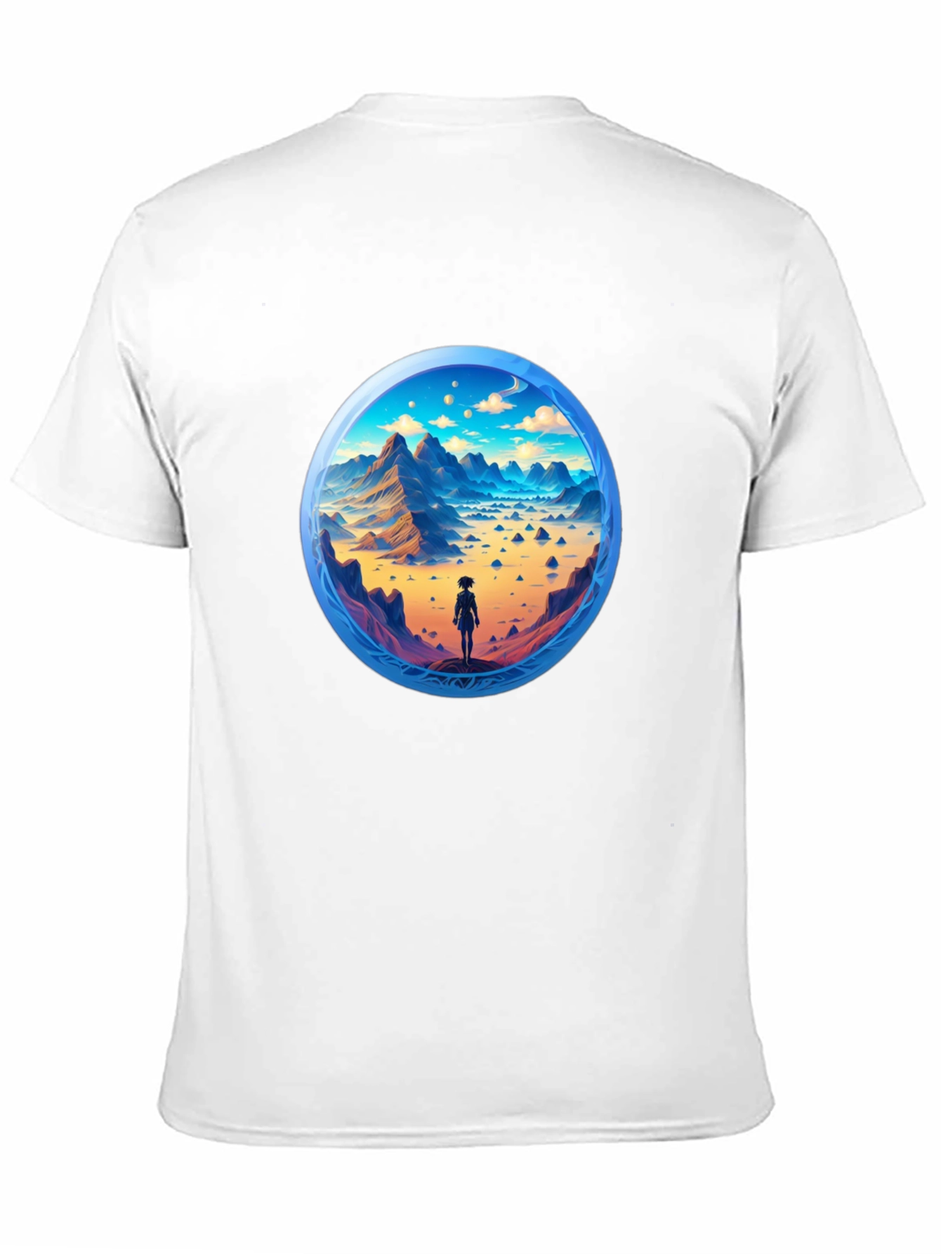 Mountain Horizon Black T-Shirt