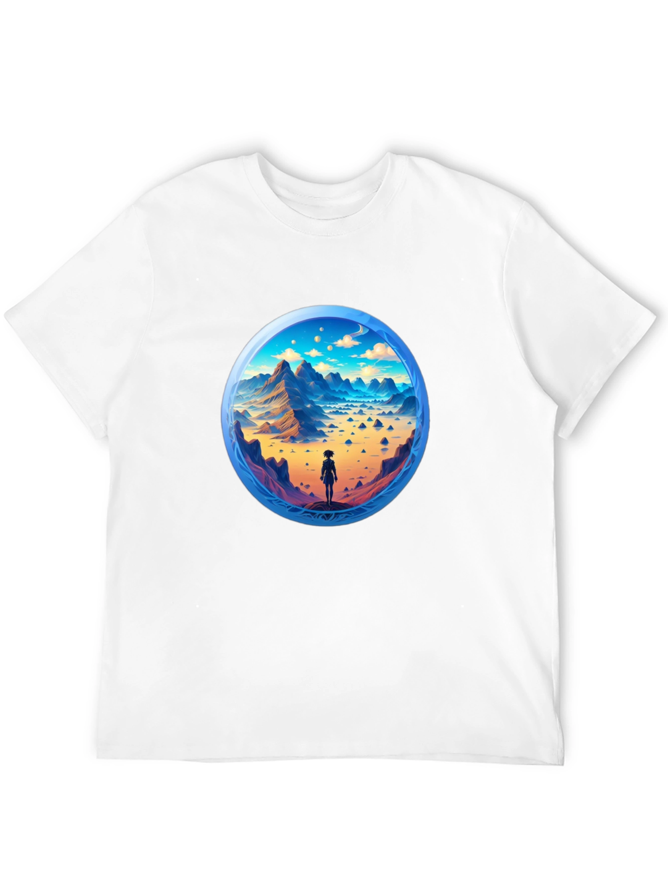 Mountain Horizon Black T-Shirt