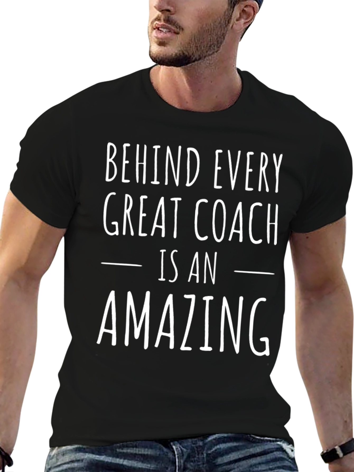 Behind Every Great Coach Amazing T-Shirt