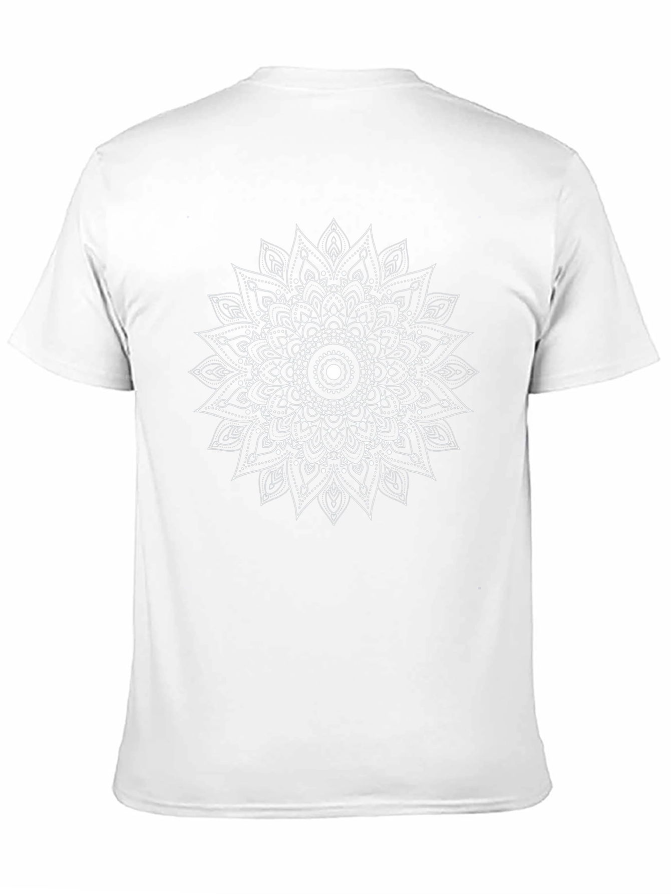 Mandala Graphic Tee - Stylish Black Cotton T-Shirt