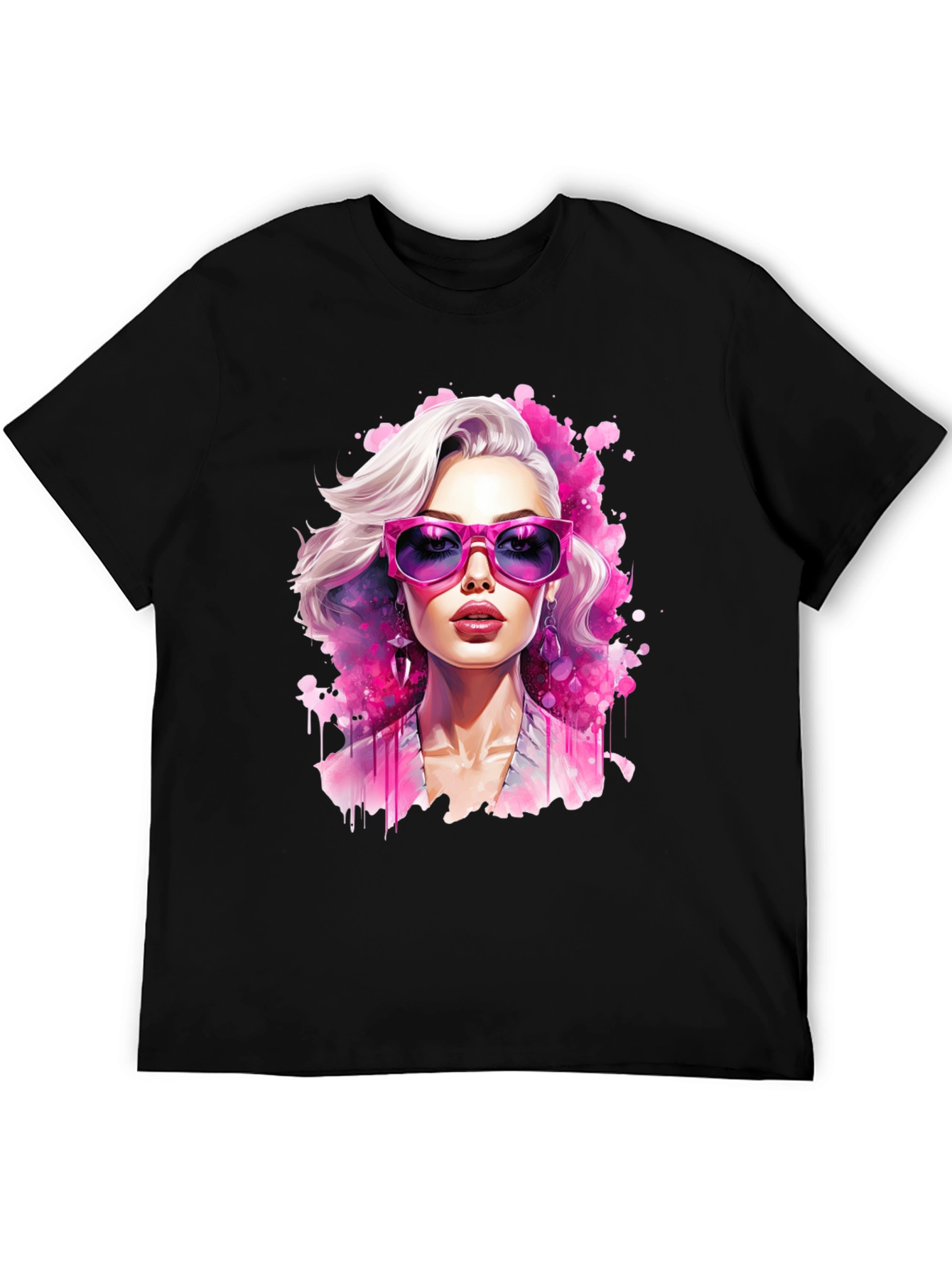 Stylish Woman Graphic Tee