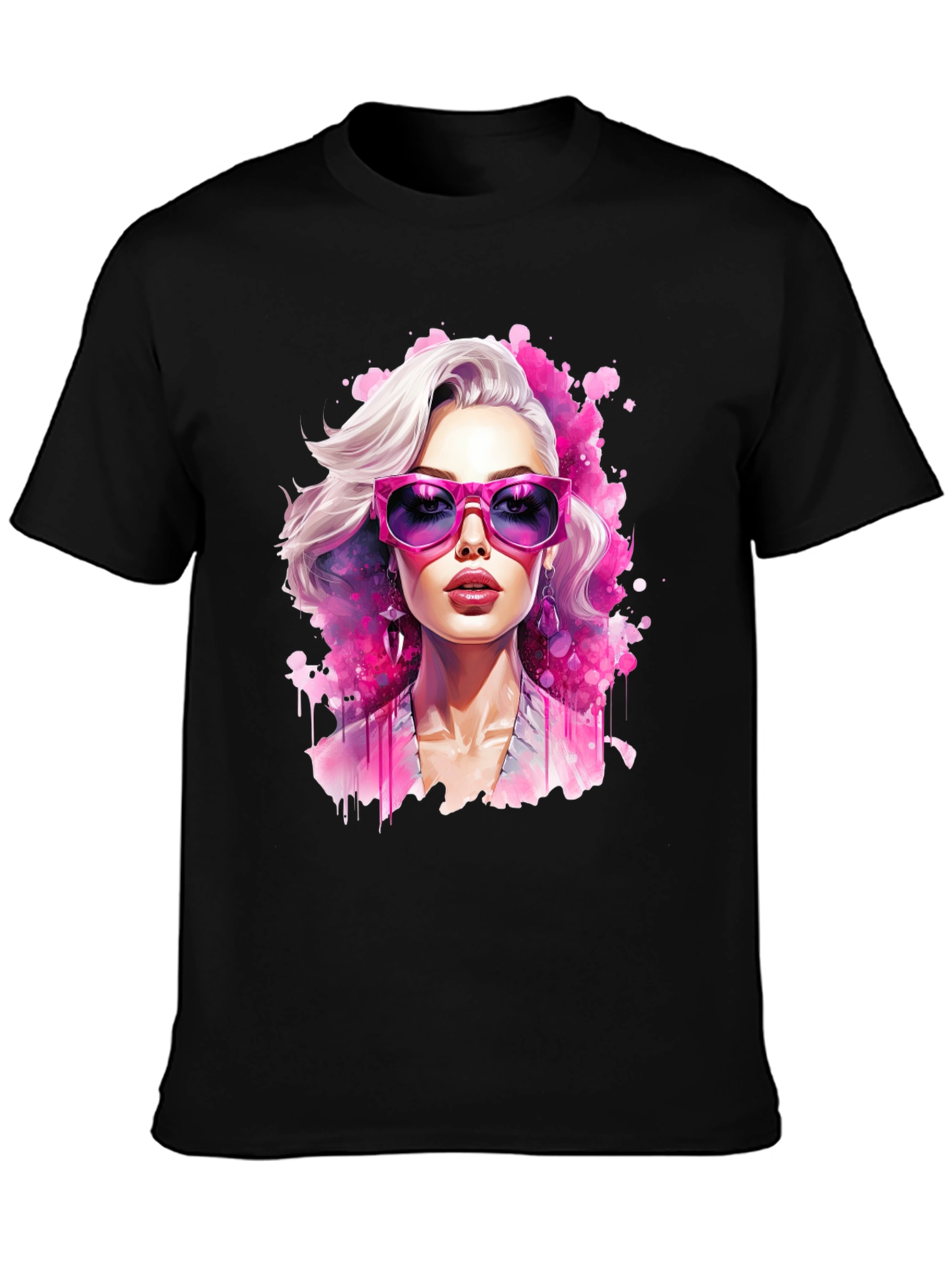 Stylish Woman Graphic Tee