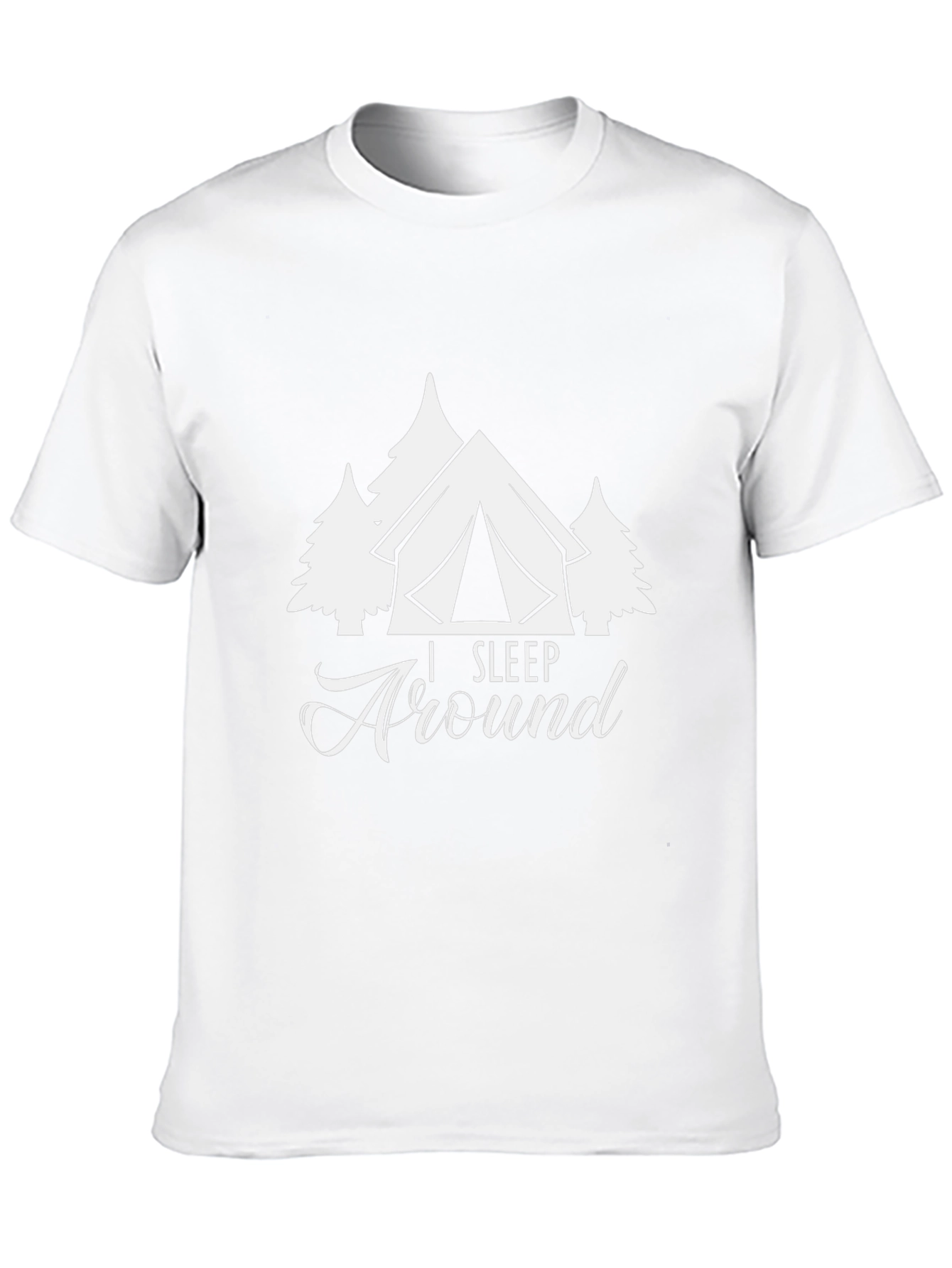 I Sleep Around Camping T-Shirt