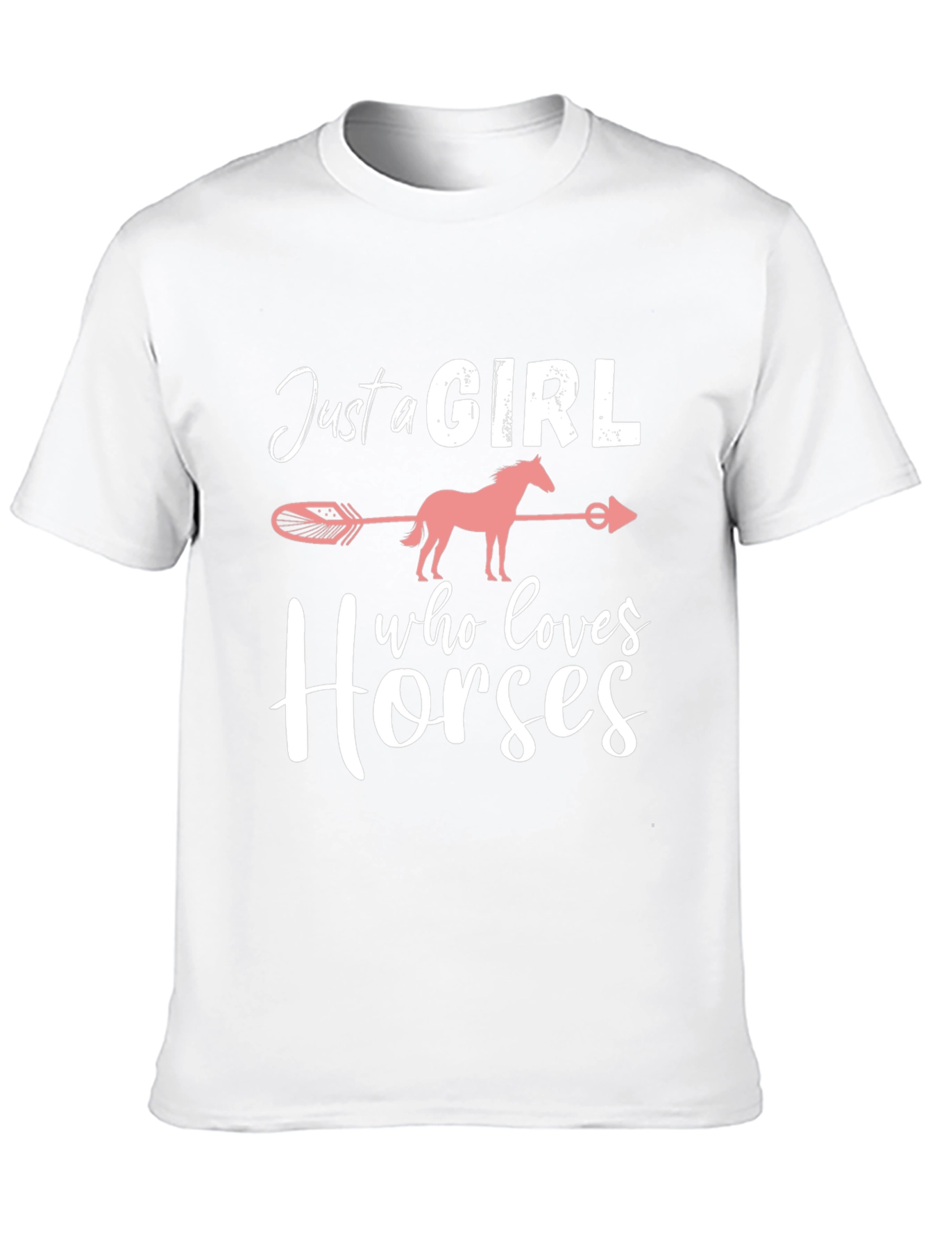 Just a Girl Who Loves Horses T-Shirt